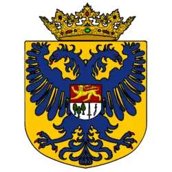 The arms of the House of Habsburg